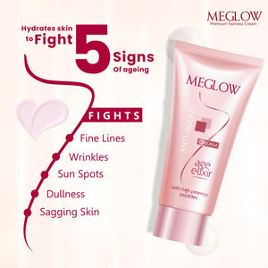 Hydrates skin
to Fight
Signs
Of ageing