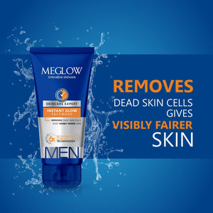 REMOVES
DEAD SKIN CELLS
GIVES
VISIBLY FAIRER
SKIN