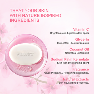 Meglow combo body Lotion - TREAT YOUR SKIN
WITH NATURE INSPIRED
INGREDIENTS