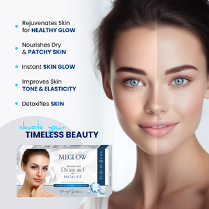 Rejuvenates Skin for HEALTHY GLOW Meglow Diamond Facial Kits