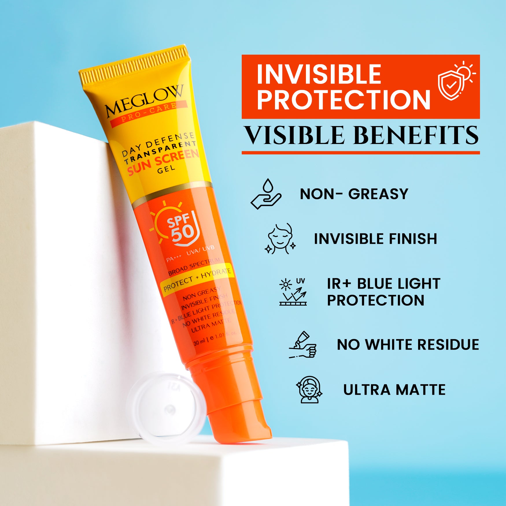 Sunscreen Gel SPF 50