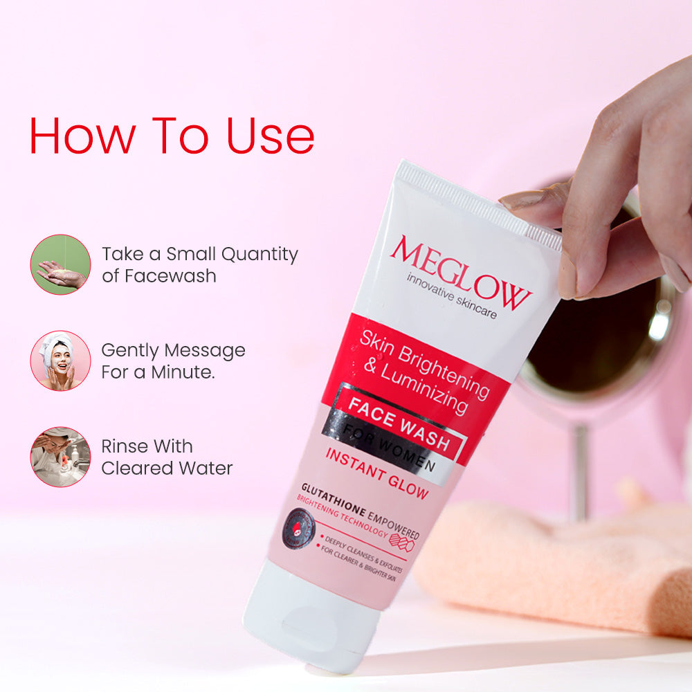 glowing face wash