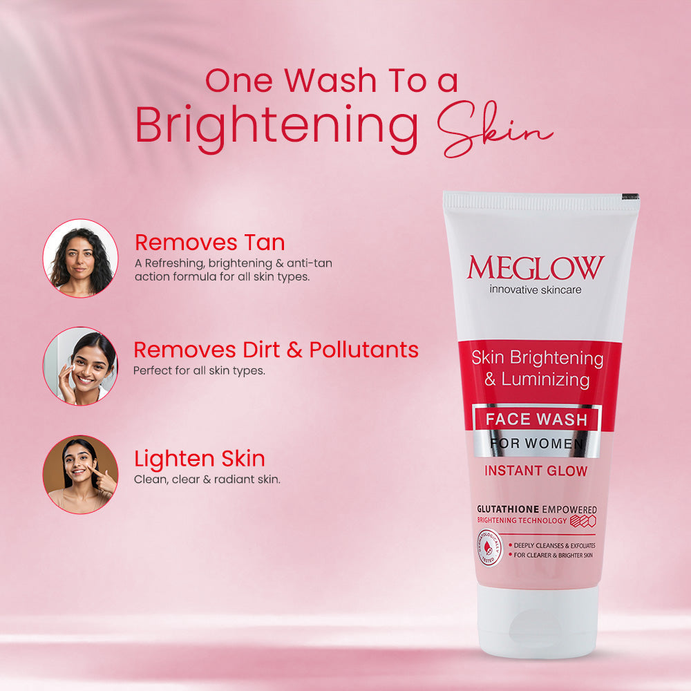 glowing face wash