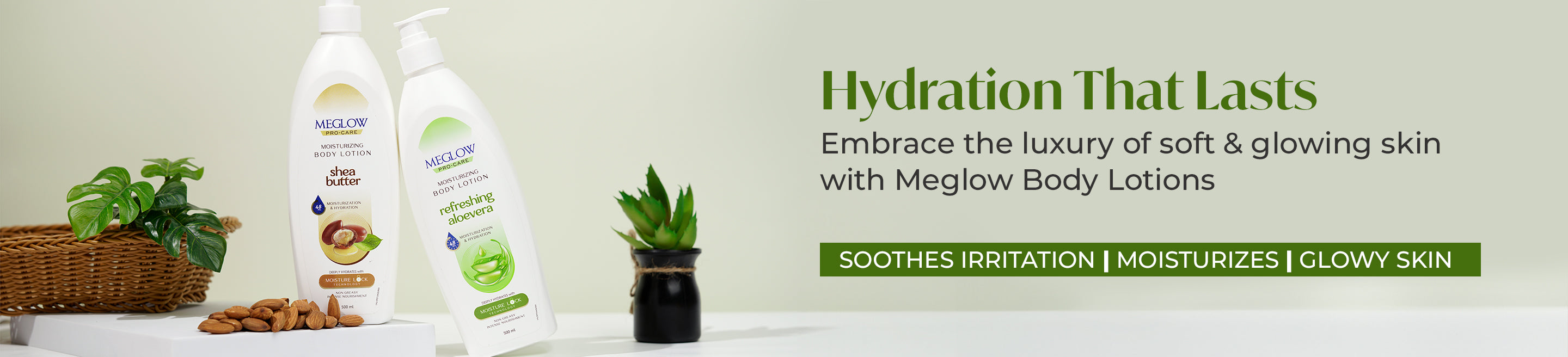 MeGlow Body Lotions and Glowing Skin