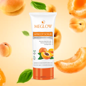 Meglow Apricot Scrub 70g orange