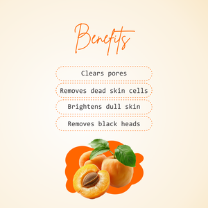 Meglow Apricot Scrub 70g benefits 