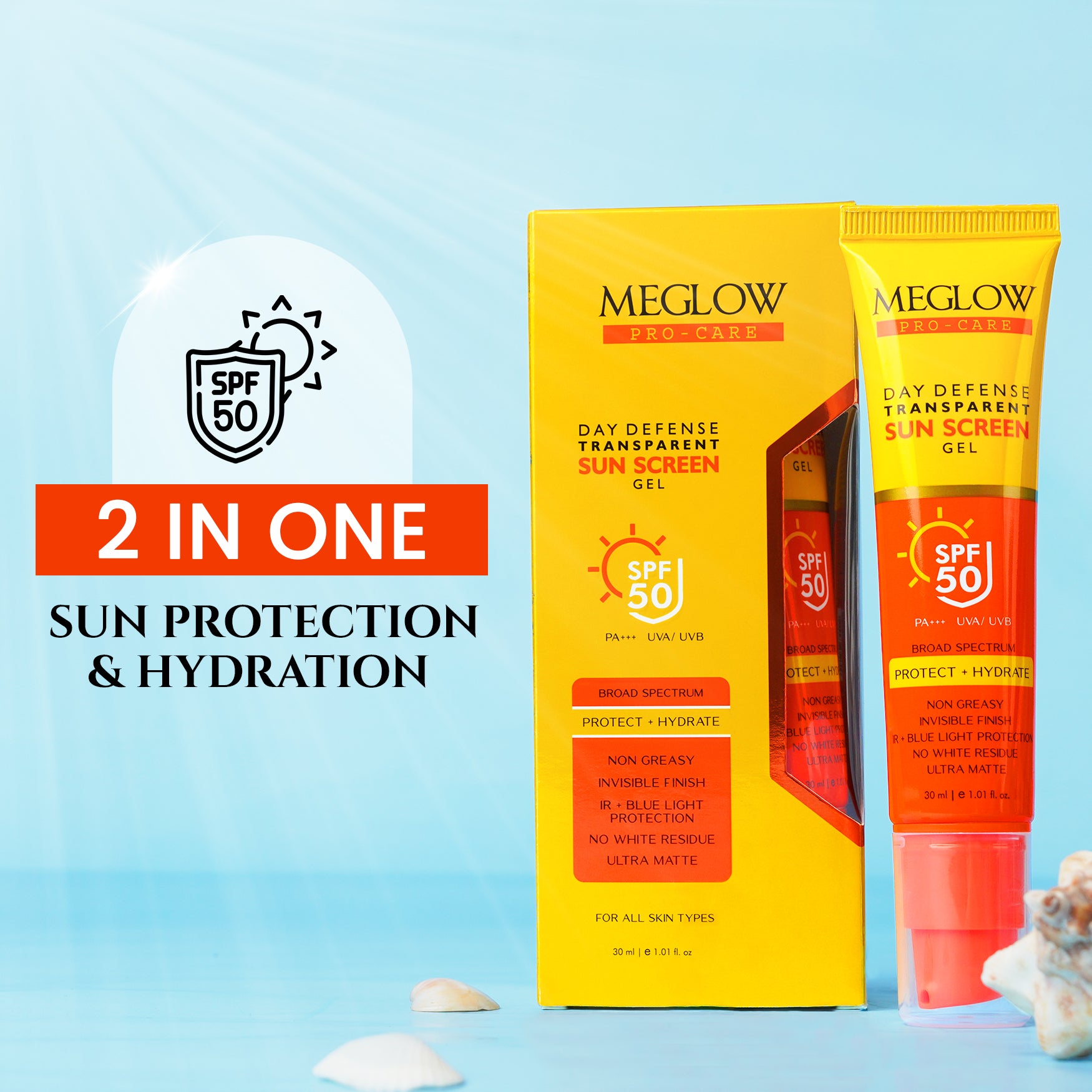Sunscreen Gel SPF 50