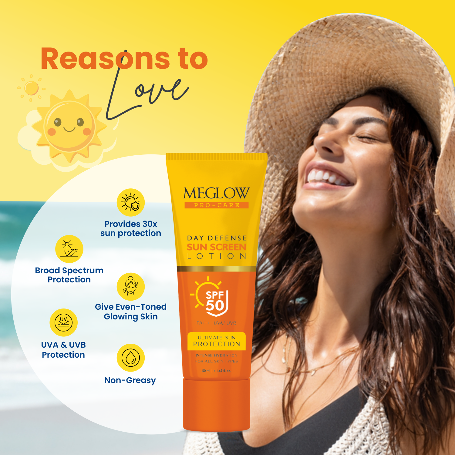 Meglow Pro care Suncream 